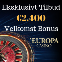 Europa Casino Velkomst Bonus